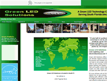 Tablet Screenshot of greenledsolutions.com